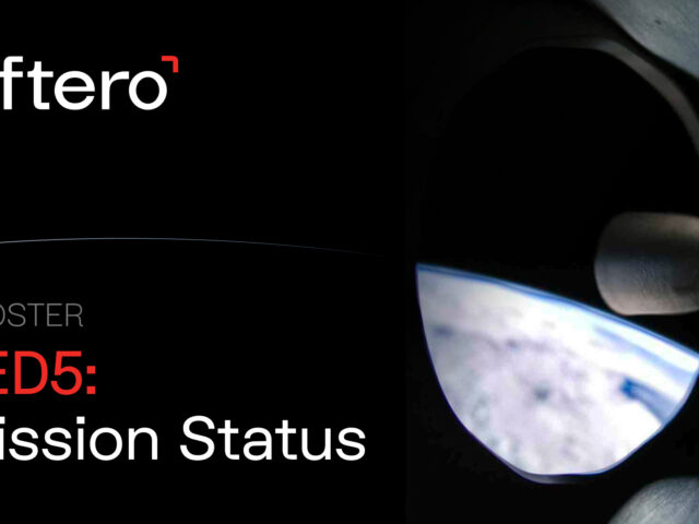 RED5 Mission Confirms In-Orbit Performance of Liftero’s BOOSTER Propulsion System